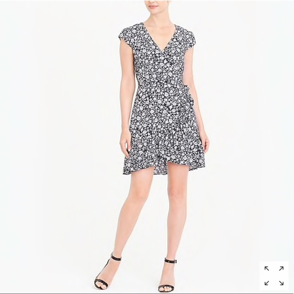 J. Crew Factory Dresses & Skirts - J.Crew Mercantile faux-wrap mini dress